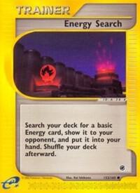 Energy Search 153/165 - Expedition Base Set