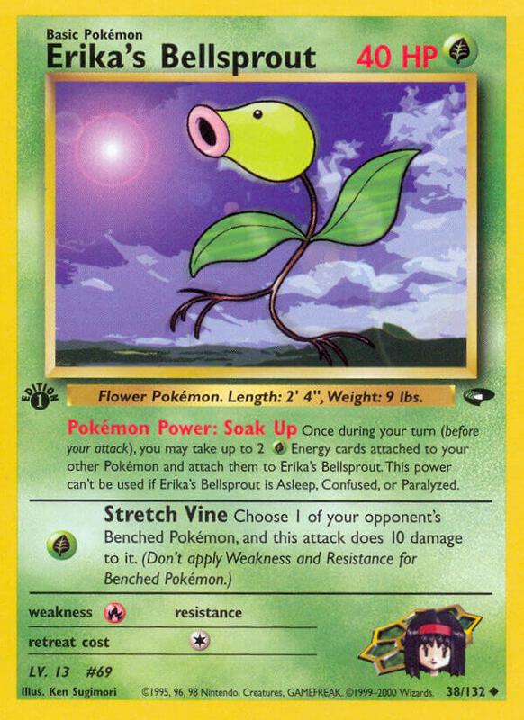 Erika's Bellsprout 038/132 - Gym Challenge