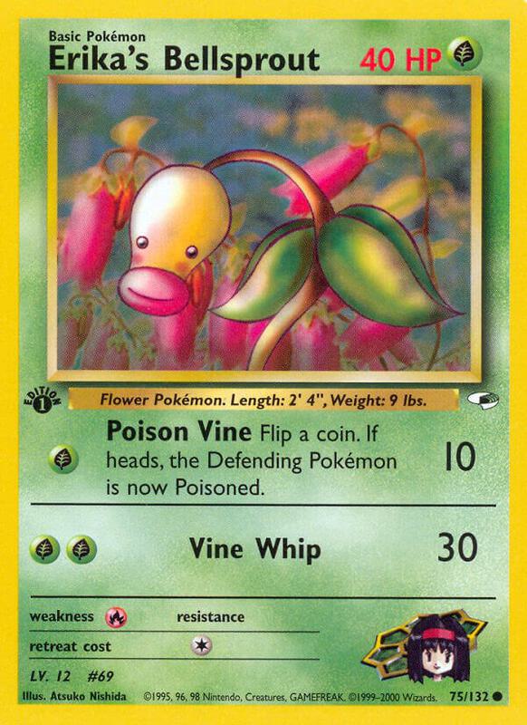 Erika's Bellsprout 075/132 - Gym Heroes