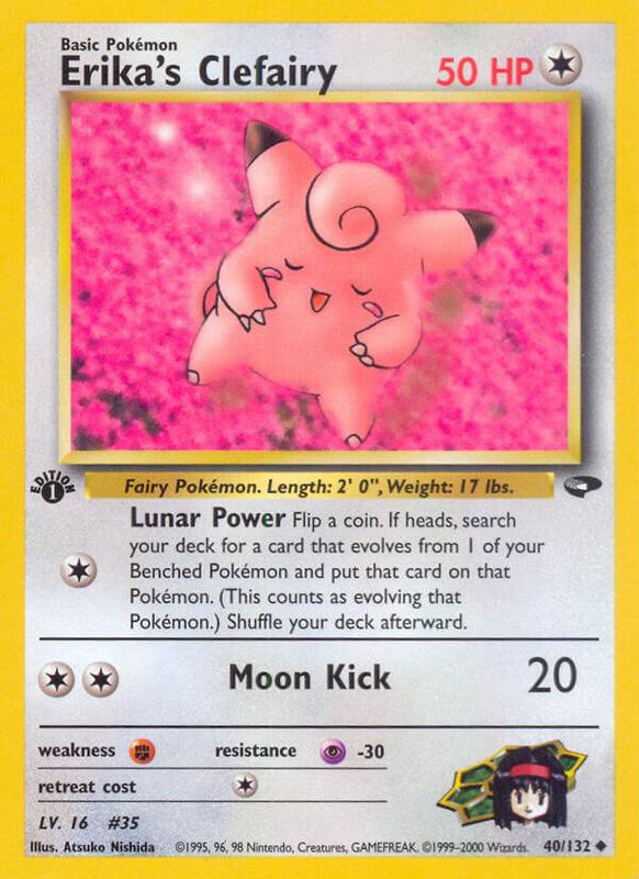 Erika's Clefairy 040/132 - Gym Challenge