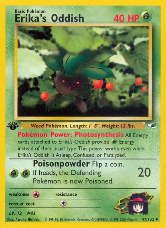 Erika's Oddish 047/132 - Gym Heroes