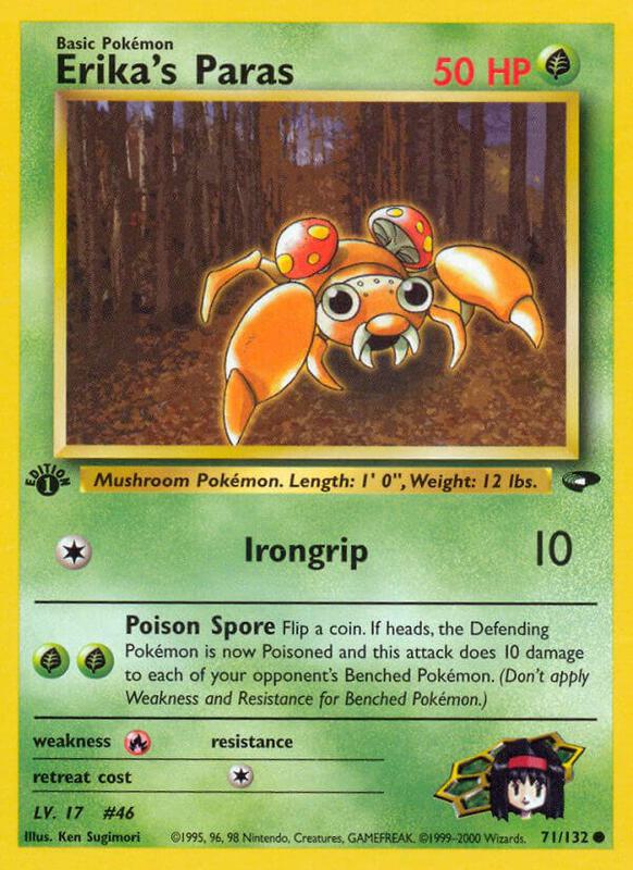 Erika's Paras 071/132 - Gym Challenge