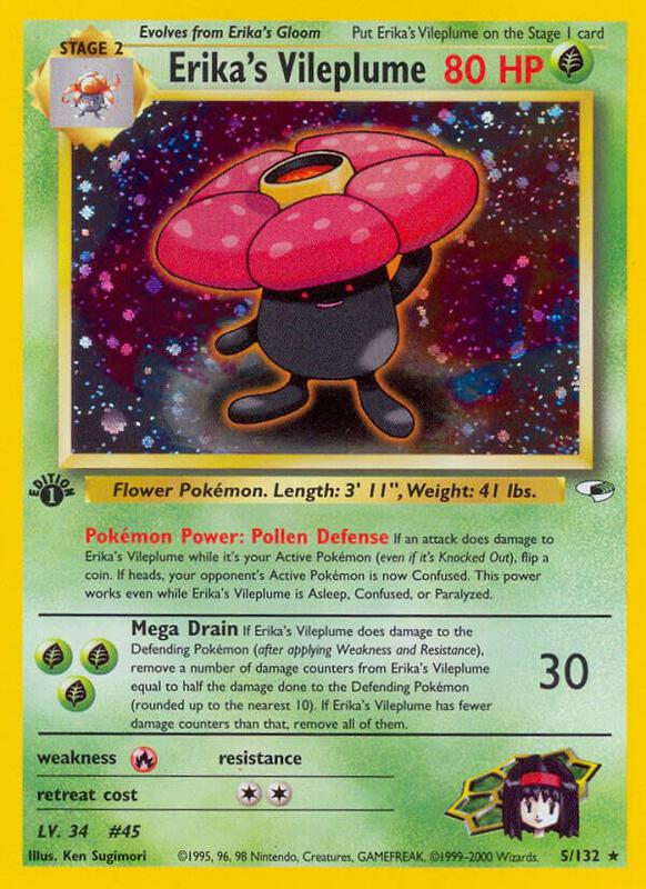 Erika's Vileplume 005/132 - Gym Heroes