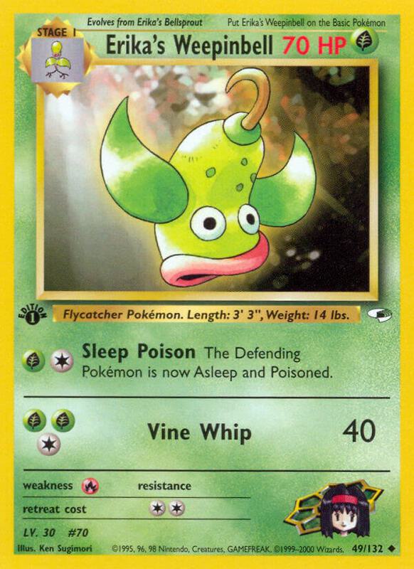 Erika's Weepinbell 049/132 - Gym Heroes