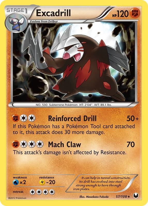 Excadrill 57/108 - Dark Explorers