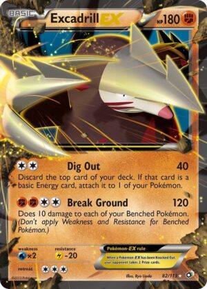 Excadrill-EX 82/113 - Legendary Treasures