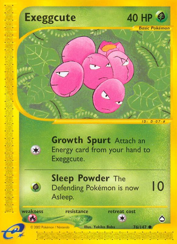 Exeggcute 076/147 - Aquapolis