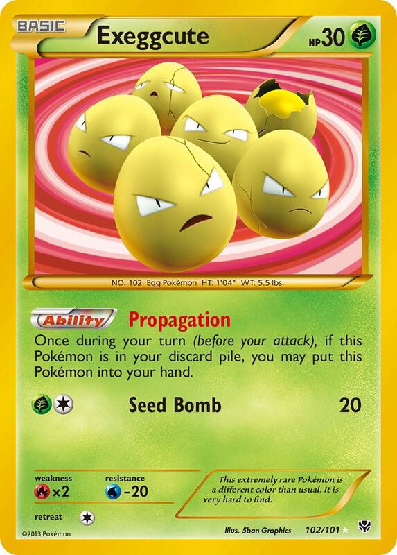 Exeggcute 102/101 - Plasma Blast