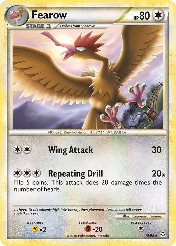 Fearow 15/95 - HS—Unleashed