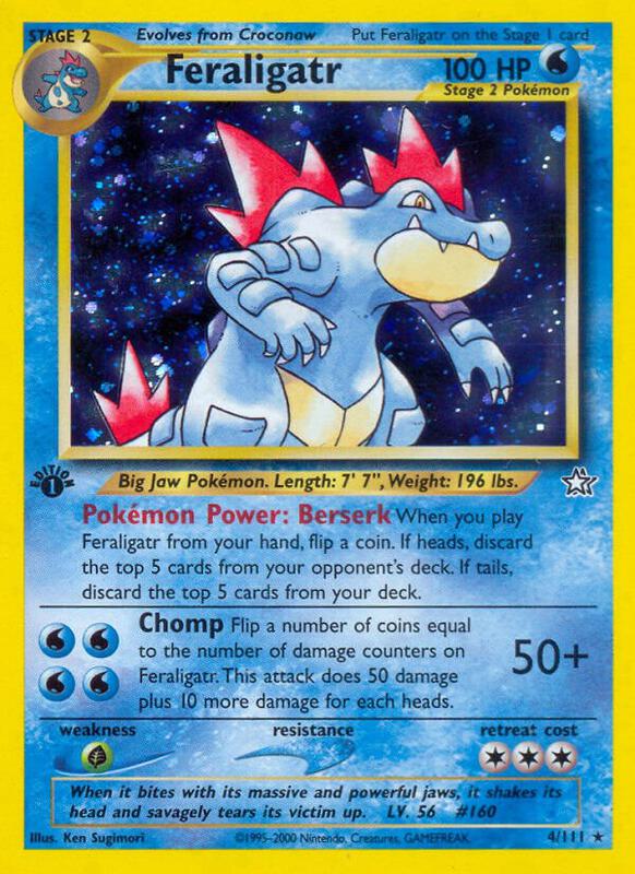 Feraligatr 004/111 - Neo Genesis