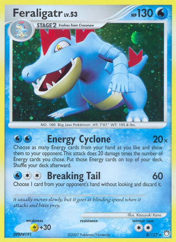 Feraligatr 8/123 - Mysterious Treasures