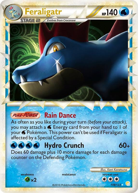 Feraligatr 108/123 - HeartGold & SoulSilver