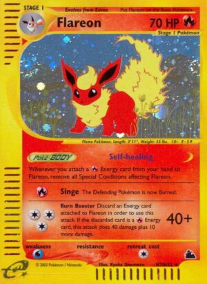 Karta Pokemon Flareon (H7) - Skyridge H07/H32
