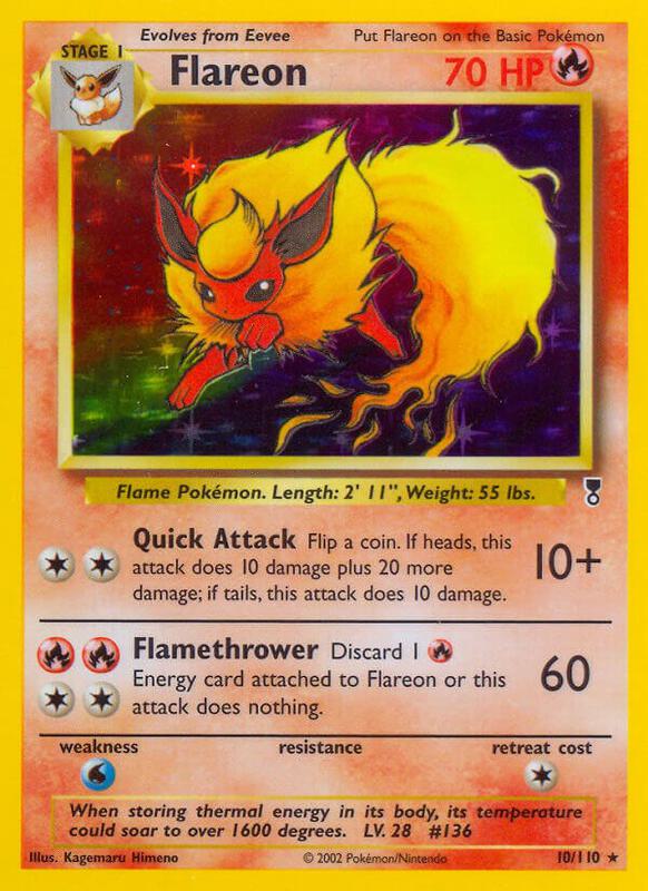 Flareon 010/110 - Legendary Collection