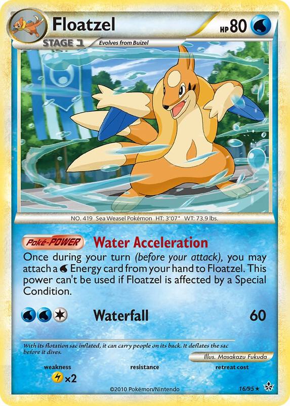 Floatzel 16/95 - HS—Unleashed