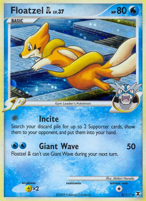Floatzel GL 4/111 - Rising Rivals