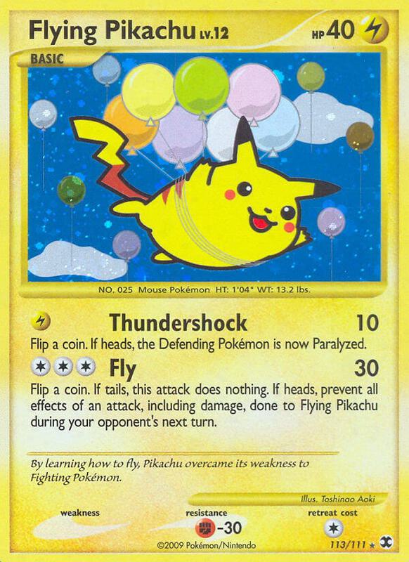 Flying Pikachu 113/111 - Rising Rivals
