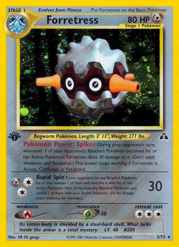 Forretress 02/75 - Neo Discovery
