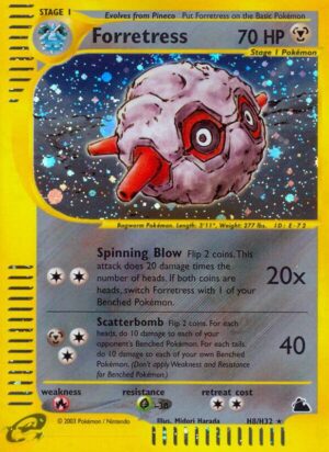 Karta Pokemon Forretress (H8) - Skyridge H08/H32