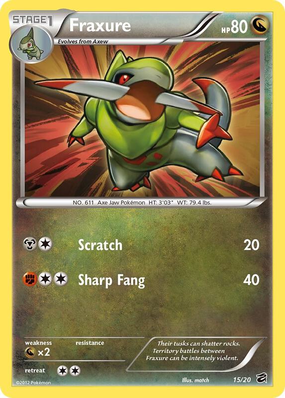Fraxure 15/20 - Dragon Vault