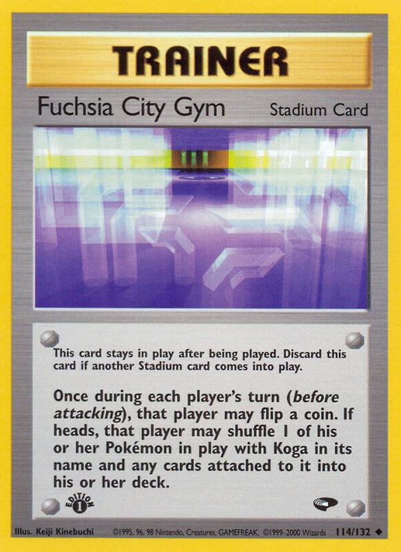 Fuchsia City Gym 114/132 - Gym Challenge
