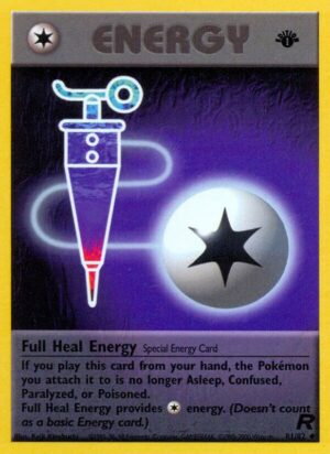Full Heal Energy 81/82 - Team Rocket