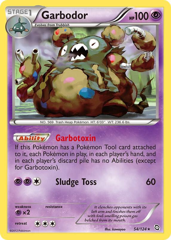 Garbodor 54/124 - Dragons Exalted