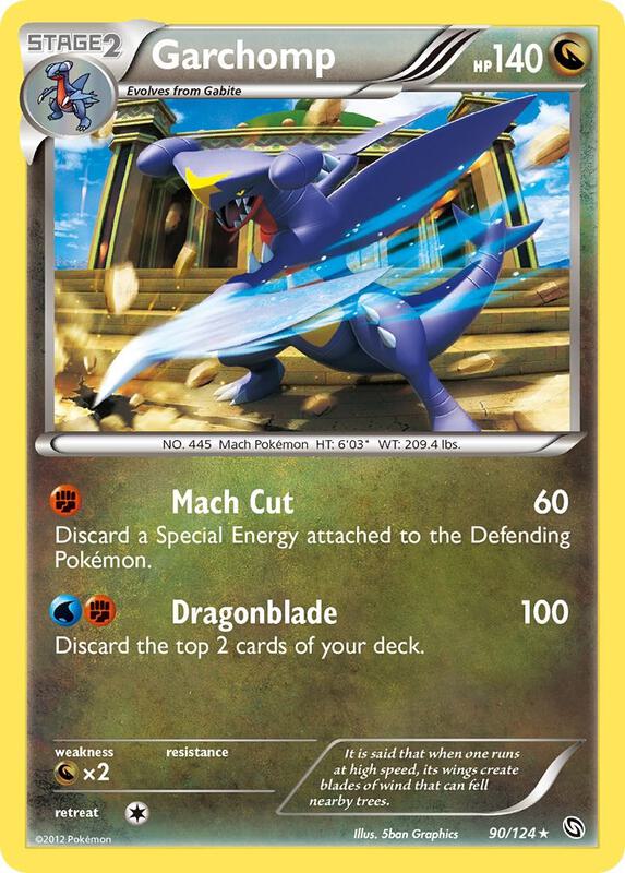 Garchomp 90/124 - Dragons Exalted