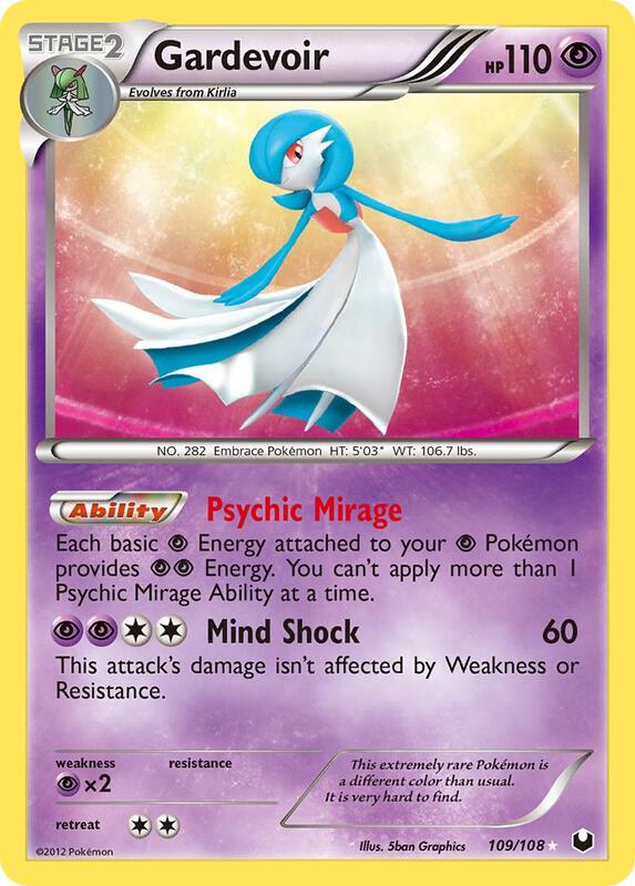 Gardevoir 109/108 - Dark Explorers
