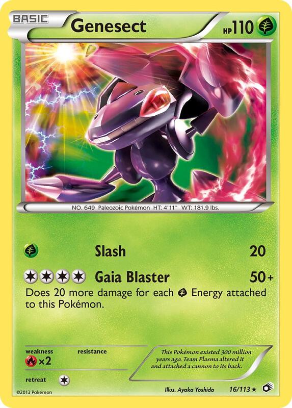 Genesect 16/113 - Legendary Treasures