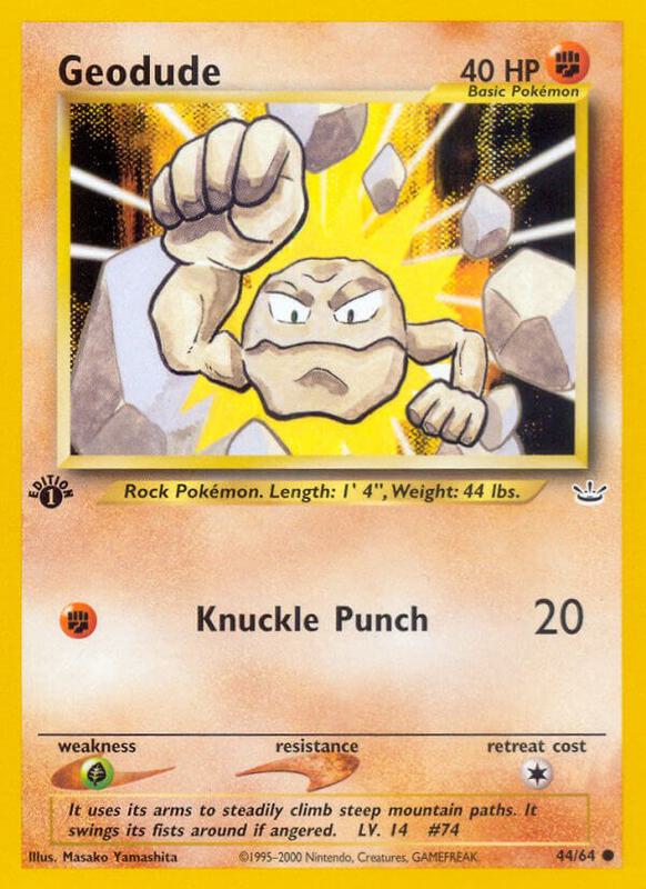 Geodude 44/64 - Neo Revelation