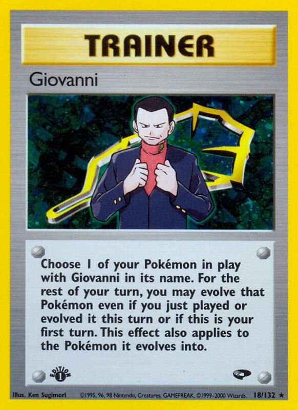 Giovanni 018/132 - Gym Challenge