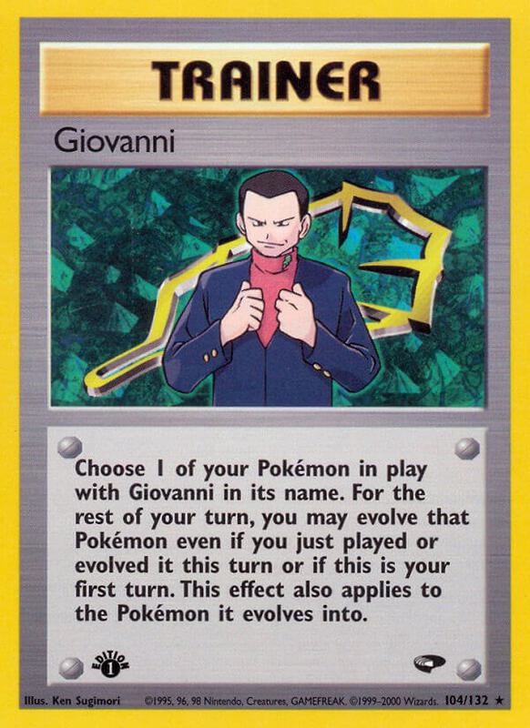 Giovanni 104/132 - Gym Challenge
