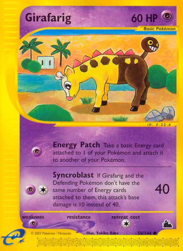 Girafarig 058/144 - Skyridge