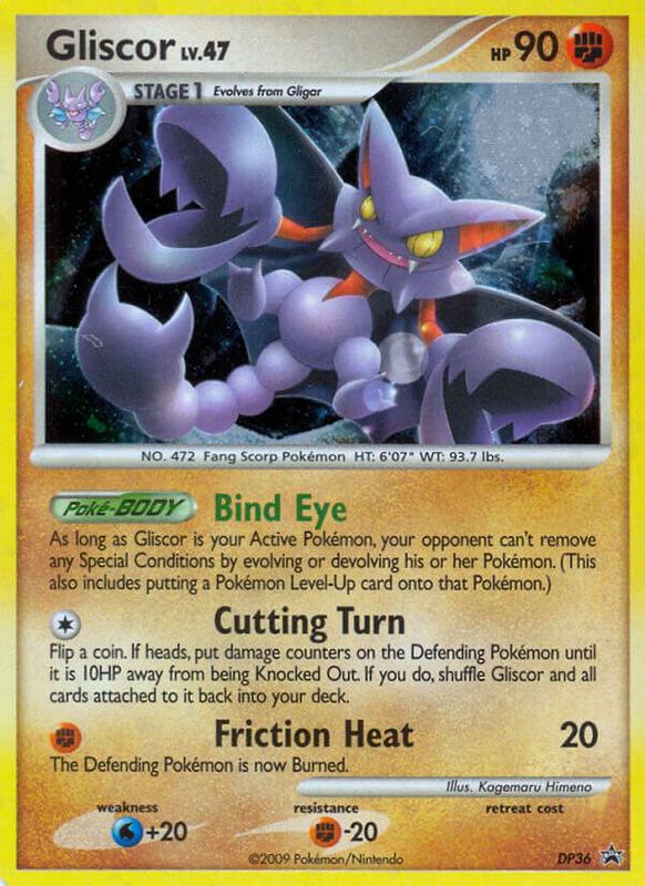 Karta Pokemon Gliscor - DP36 - Diamond and Pearl Promos DP36