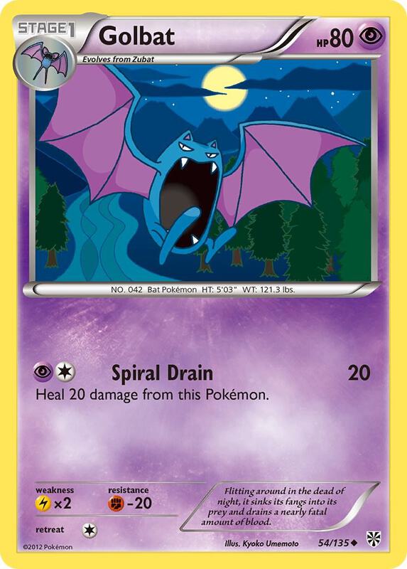 Golbat 54/135 - Plasma Storm