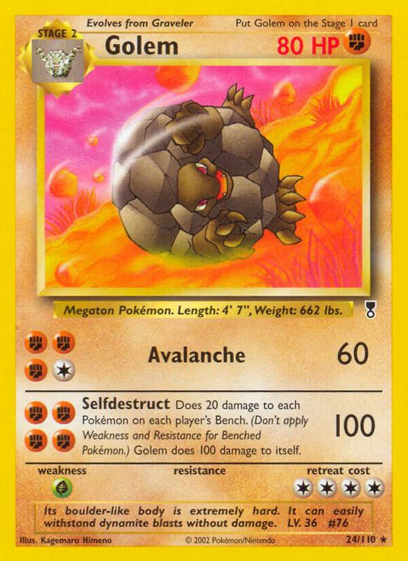 Golem 024/110 - Legendary Collection