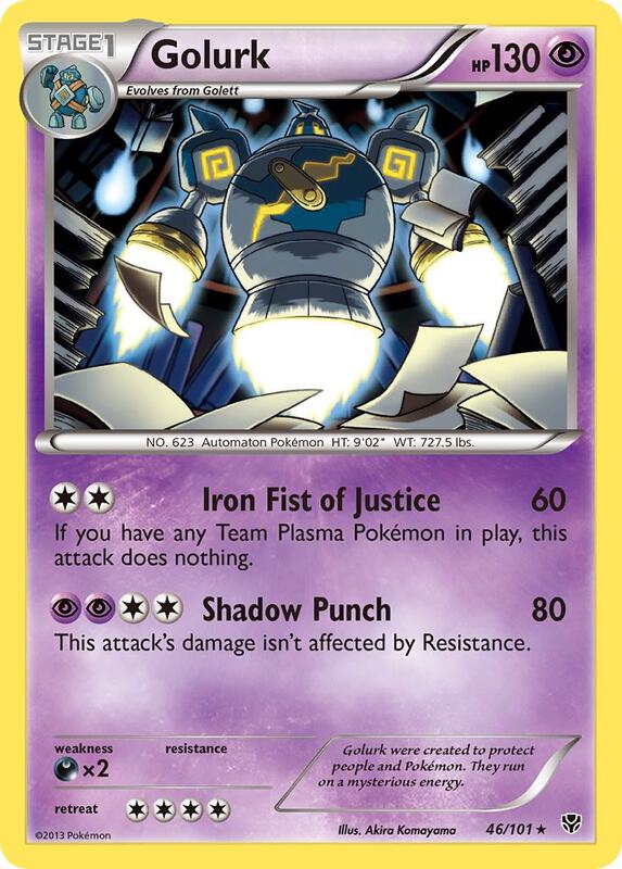 Golurk 46/101 - Plasma Blast