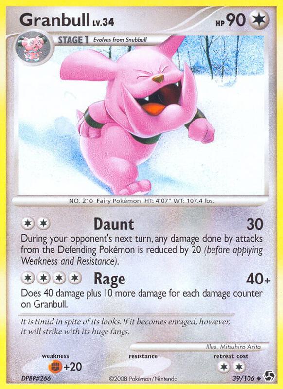 Granbull 39/106 - Great Encounters
