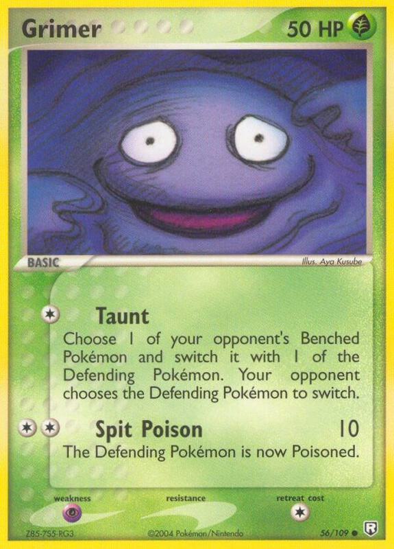 Grimer 56/109 - Team Rocket Returns