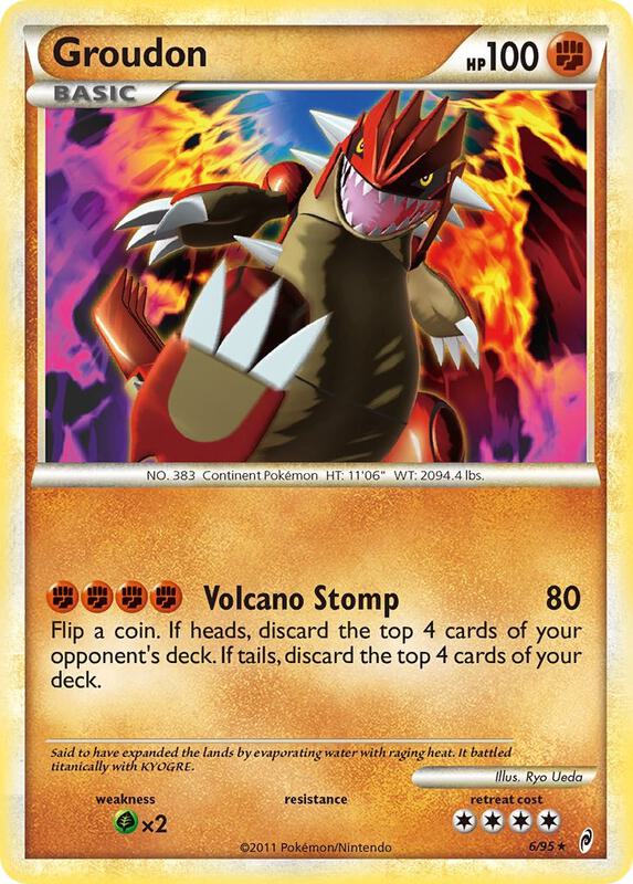 Groudon 6/95 - Call of Legends