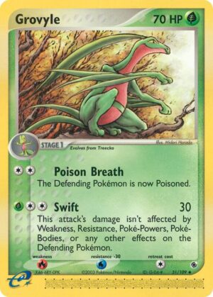 Grovyle 31/109 - Ruby & Sapphire