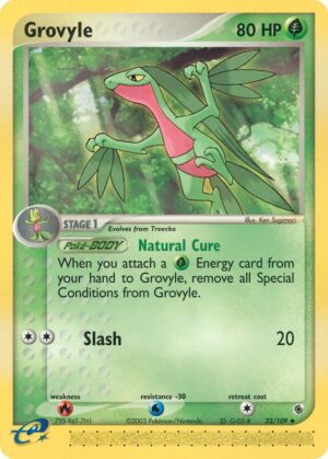 Grovyle 32/109 - Ruby & Sapphire