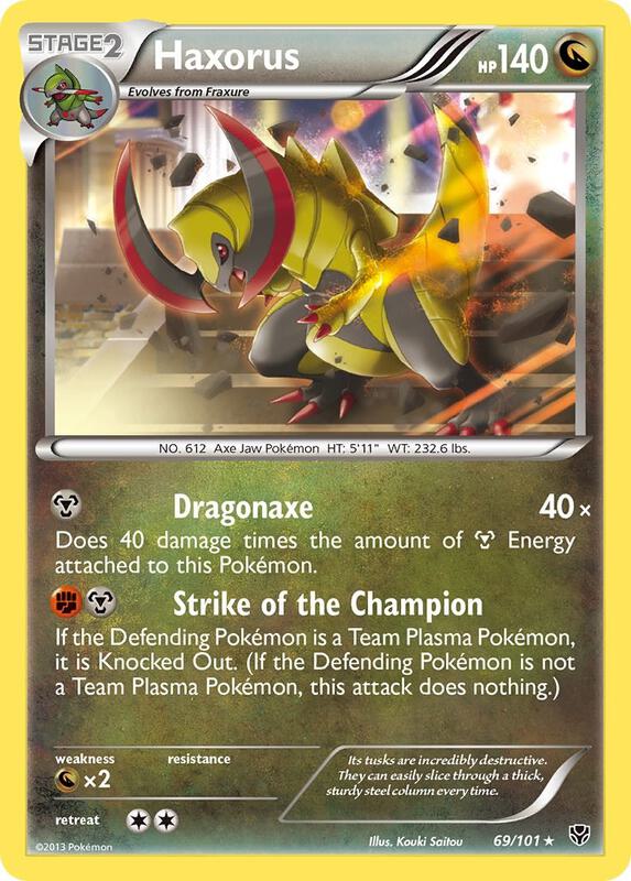 Haxorus 69/101 - Plasma Blast