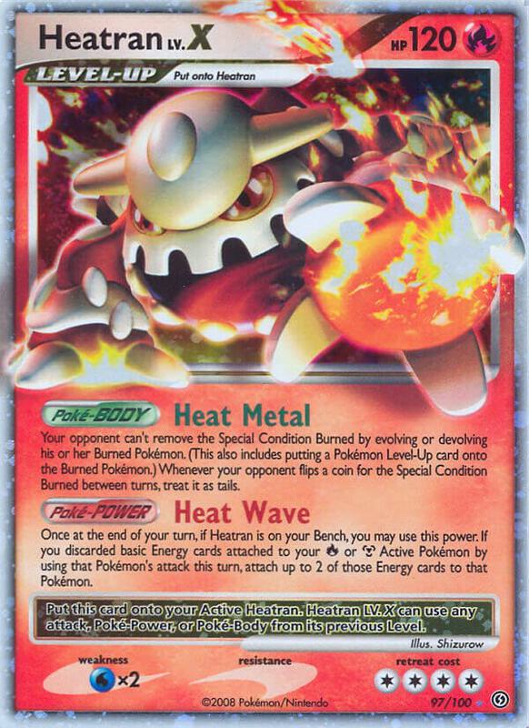 Heatran LV.X 97/100 - Stormfront