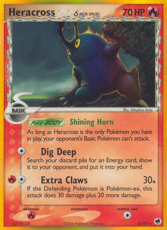 Heracross δ 3/101 - Dragon Frontiers