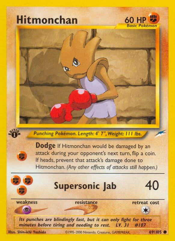 Hitmonchan 069/105 - Neo Destiny