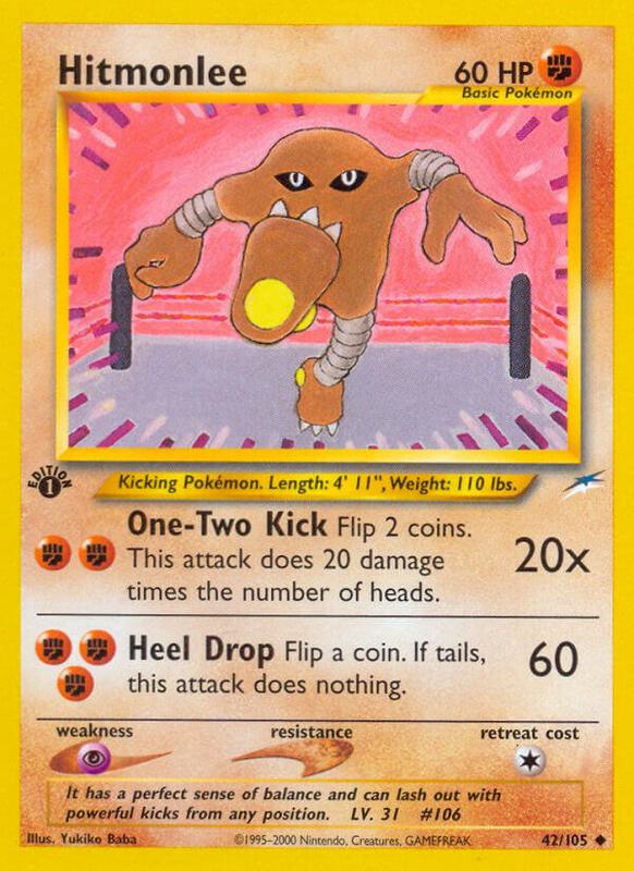 Hitmonlee 042/105 - Neo Destiny