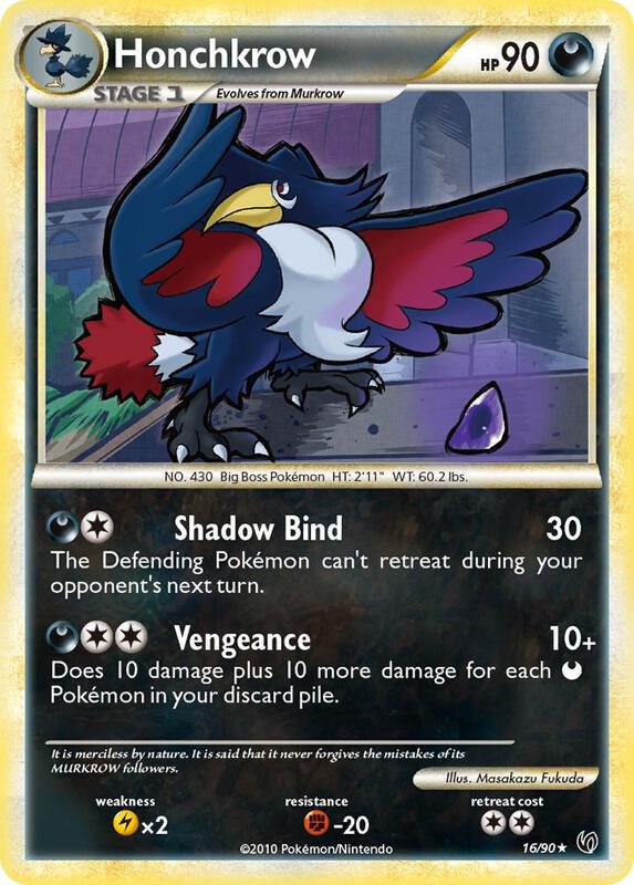 Honchkrow 16/90 - HS—Undaunted