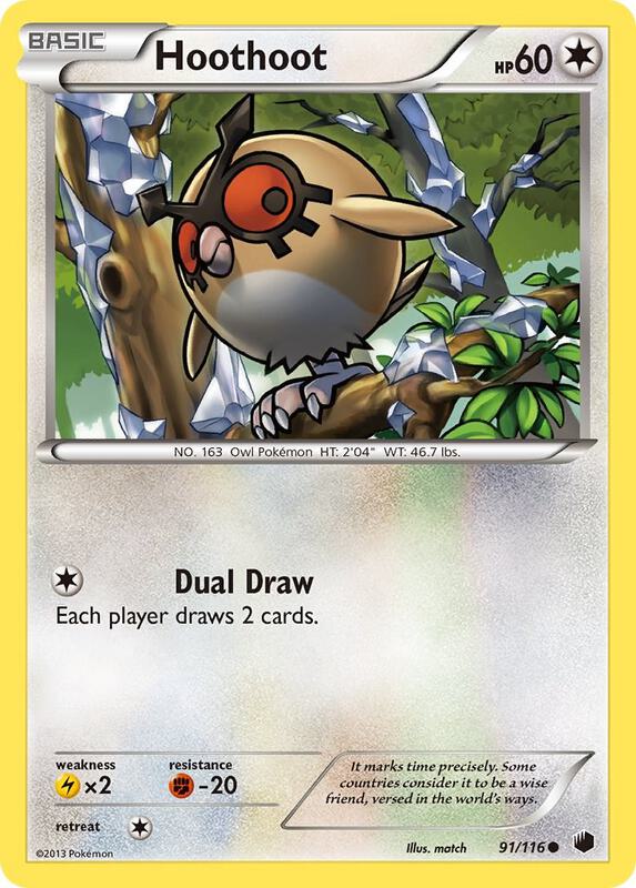 Hoothoot 91/116 - Plasma Freeze
